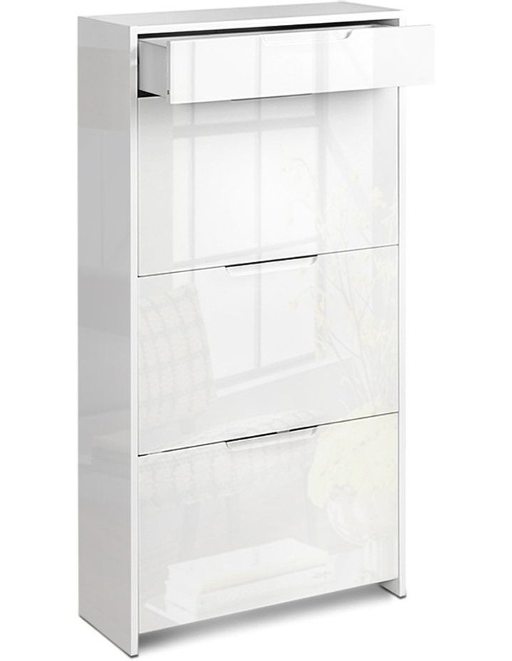Artiss Shoe Cabinet Shoes Organiser Storage Rack High Gloss White Shelf 24 Pairs Myer Artiss Shoe Cabinet Shoes Organiser, White Gloss Wall Mounted Shoe Cabinet