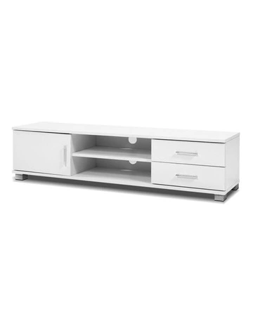 TV Stand Entertainment Unit 120cm in White