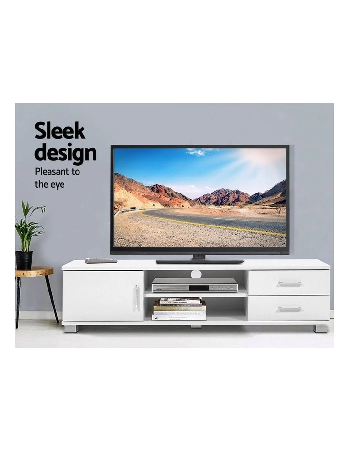 Artiss 120cm TV Stand Entertainment Unit Storage Drawers Shelf