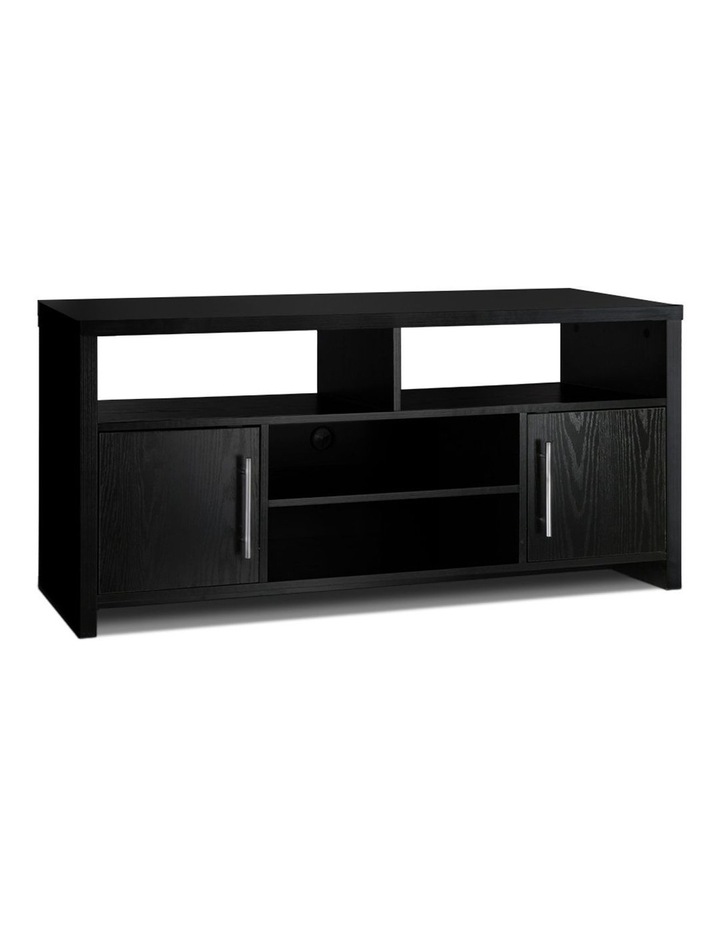 Artiss Entertainment Unit With Cabinets Black Myer