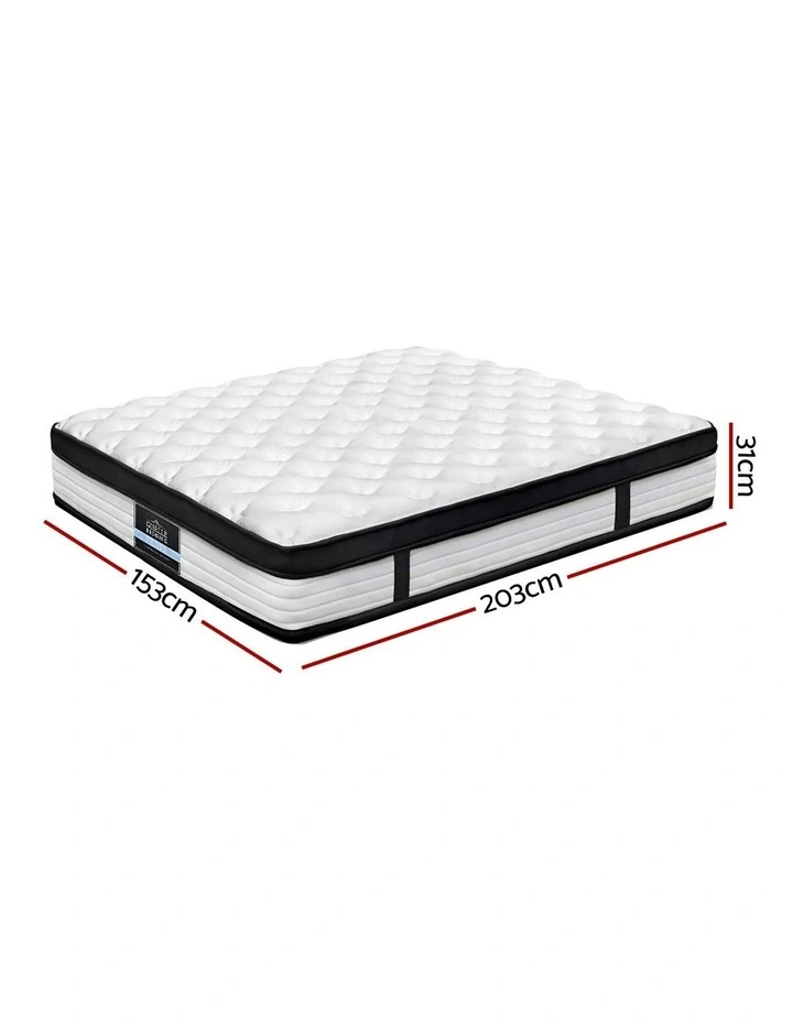 Queen Size Thick Foam Mattress 31cm in White image 7