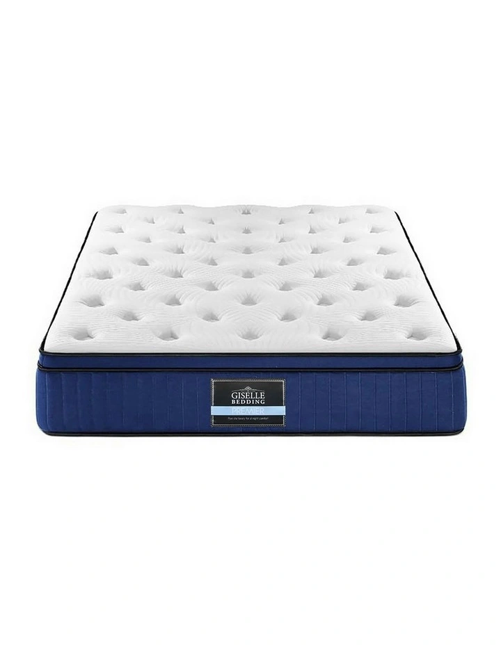 Pocket Spring Cool Gel Memory Foam Double Mattress in White image 2