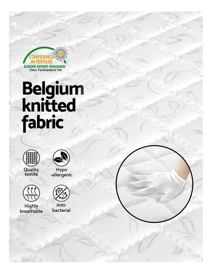 Double Thick Tight Top Foam Mattress Size 16cm in White image 5