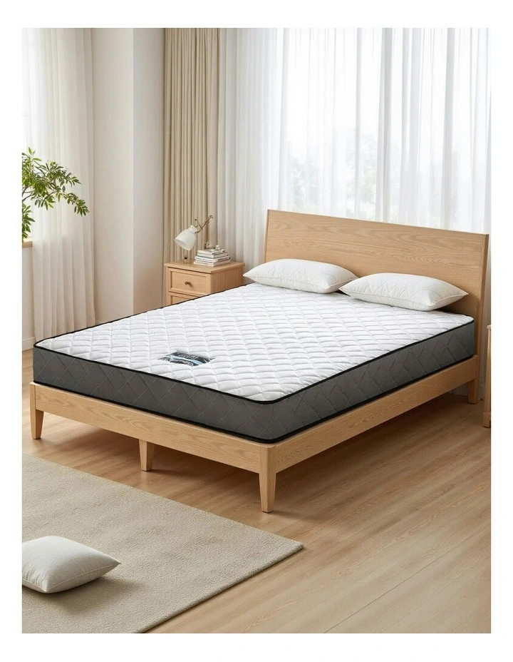Bonnell Spring Tight Top Foam Queen Size Mattress 16cm in White image 1