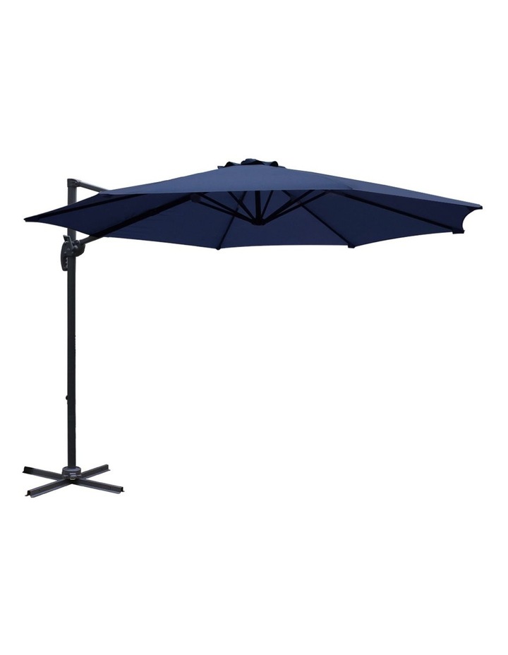 Instahut Deluxe Roma Outdoor Furniture Garden Umbrella Patio 360 Degree Navy Myer Instahut Deluxe Roma Outdoor Furniture, Outdoor Furniture Fort Myers
