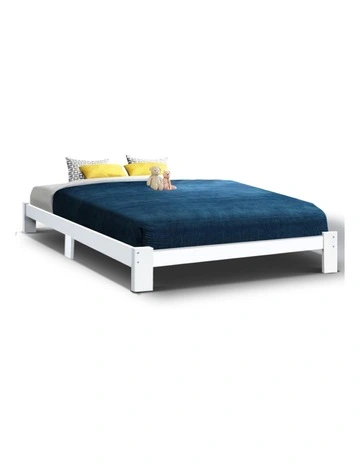Queen Wooden Bed Base Frame Size JADE Timber Foundation Mattress Platform