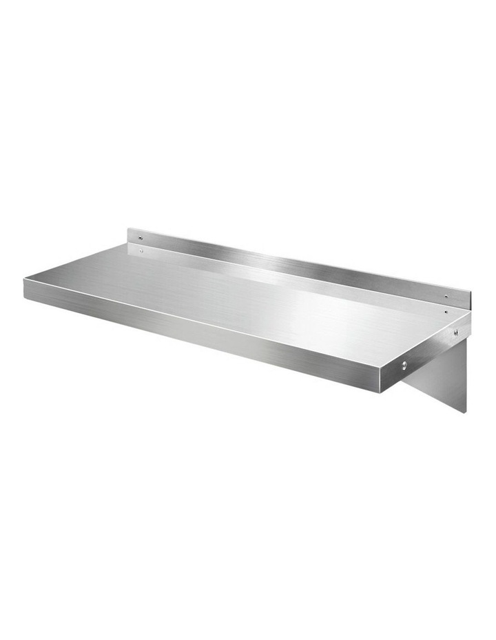 Stainless Steel Wall Shelf Kitchen Shelves Rack Mounted Display Shelving 900mm No Colour