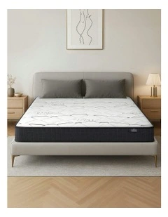 Bonnell Medium Firm Foam Spring Double Size Mattress 16cm in White