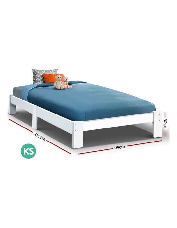 Artiss Bed Frame King Single Size Wooden Mattress Base Timber Platform Jade Myer Artiss Bed Frame King Single Size, What Size Is 2 King Single Beds Put Together