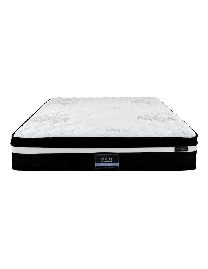 7 Zone Pocket Spring Foam Queen Size Mattress 28cm in White image 6