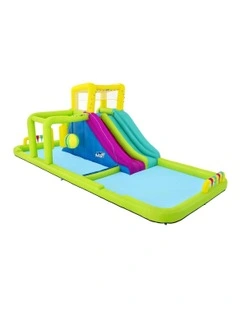 Inflatable Water Pack Pool Slide Castle Playground H2OGO Splash Course