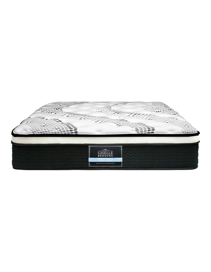 Euro Foam Single Mattress in White image 2