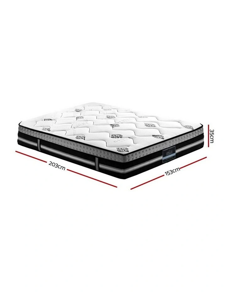 Queen Size Medium Firm Mattress 35cm image 2
