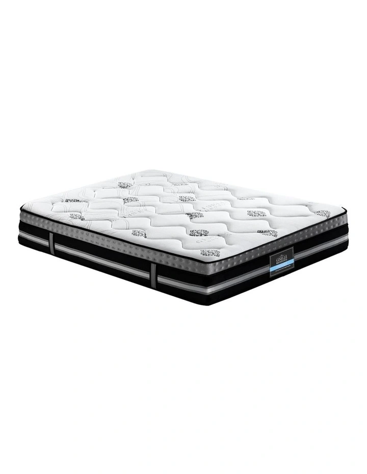 Queen Size Medium Firm Mattress 35cm in White image 2