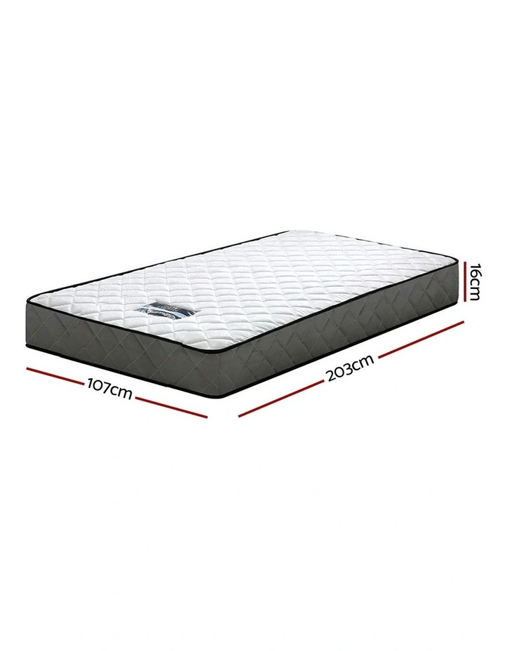 Bonnell Spring Tight Top Foam King Single Mattress 16cm in Multi image 7