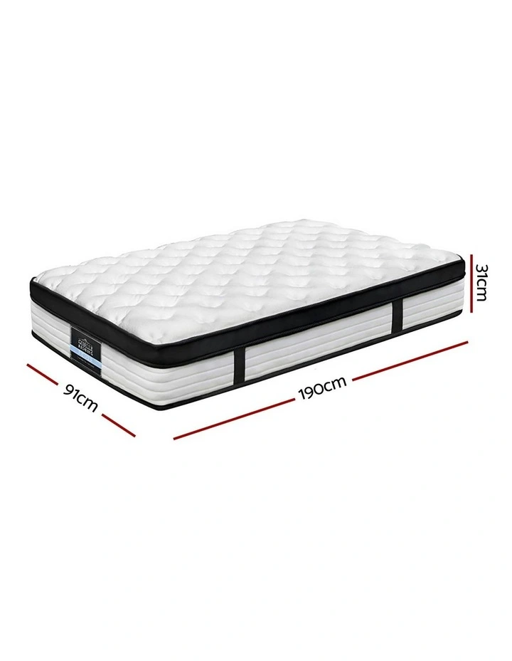 Single Size Thick Foam Mattress 31cm in White image 7