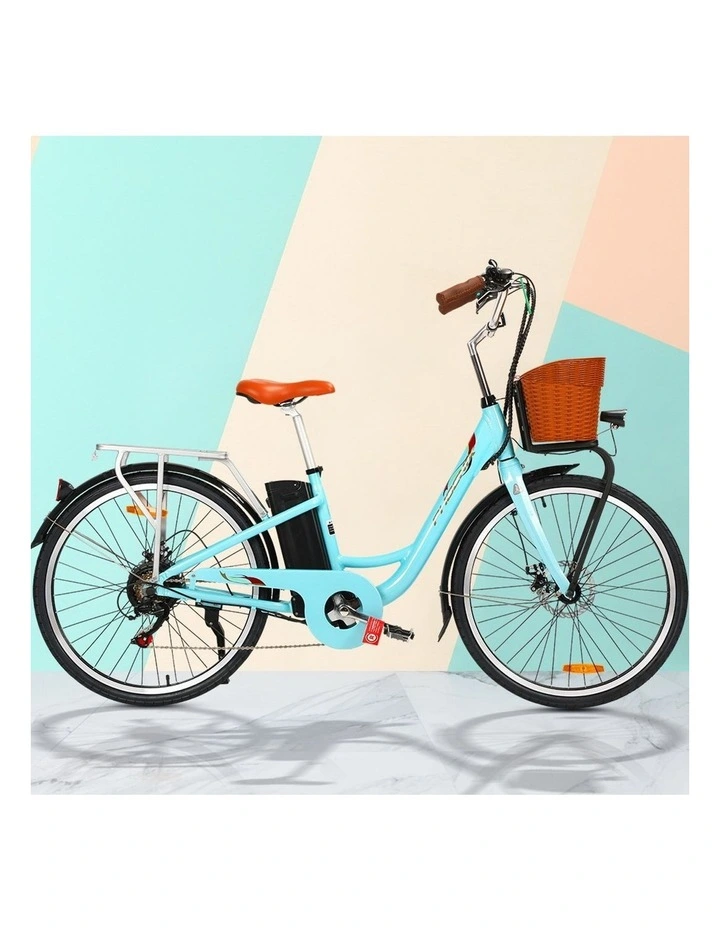 Phoenix 26 inch Electric Bicycle Urban Blue image 3