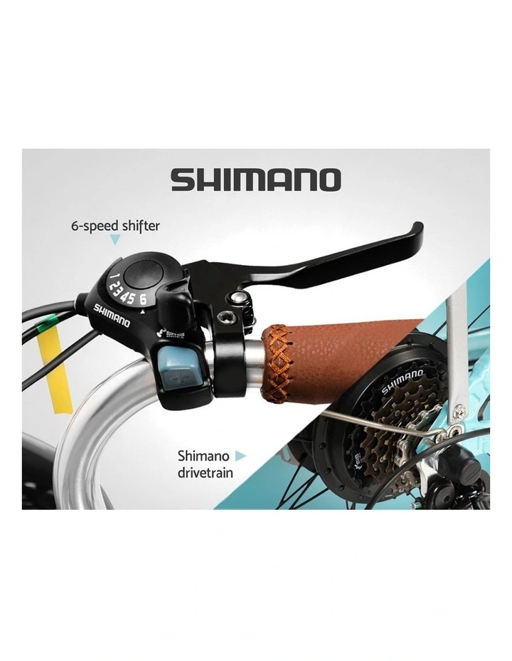 Phoenix 26 inch Electric Bicycle Urban Blue image 6