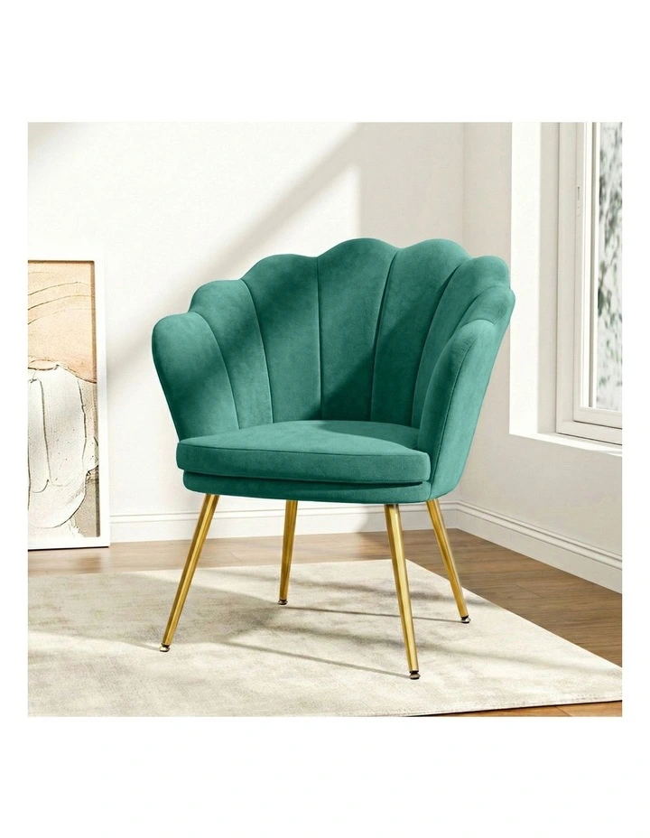 Retro Armchair Lounge in Green image 2