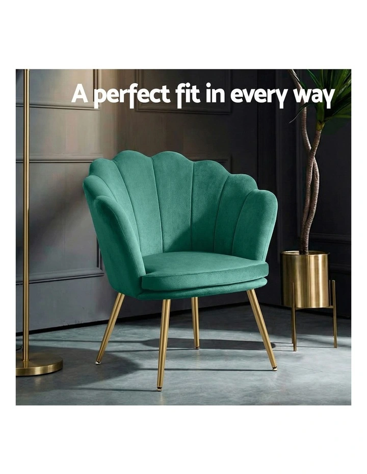 Retro Armchair Lounge in Green image 5