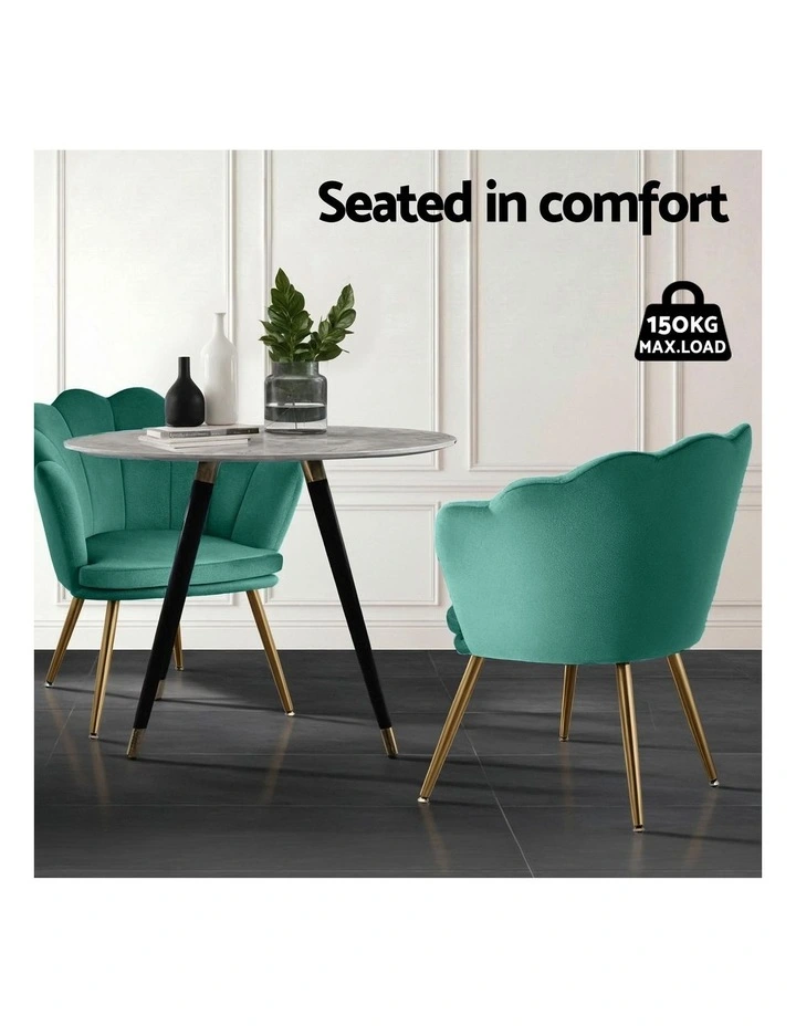 Retro Armchair Lounge in Green image 7