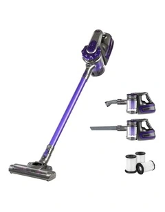 Devanti Handheld Vacuum Cleaner HEPA Filter Purple