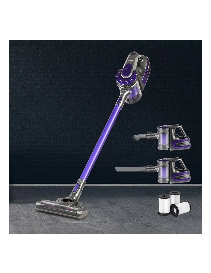 Devanti Handheld Vacuum Cleaner HEPA Filter Purple image 3