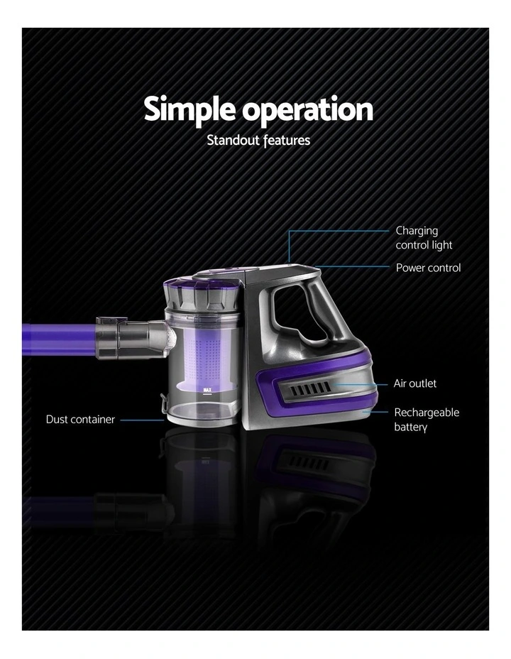 09E Cordless Vacuum Cleaner 3-in-1, 4 HEPA Filters image 5