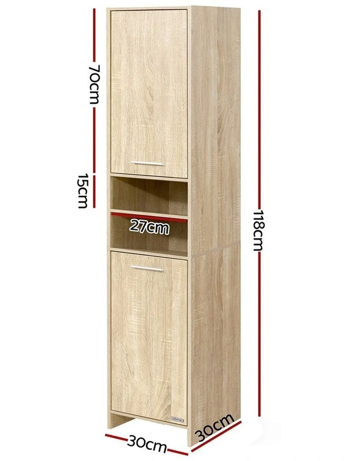 Bathroom Cabinet 185cm Walnut image 2