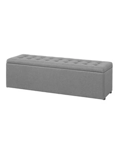 Storage Ottoman in Grey
