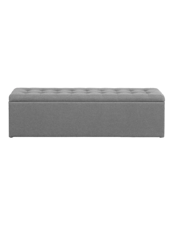 Storage Ottoman in Grey image 2