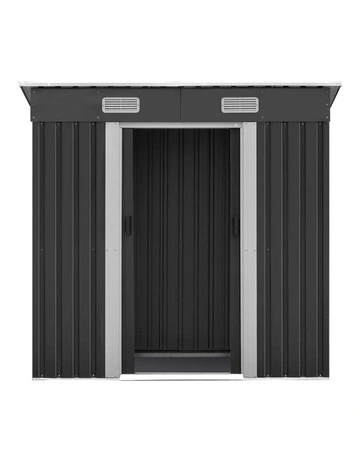 Outdoor Garden Shed 1.94x1.21M Grey