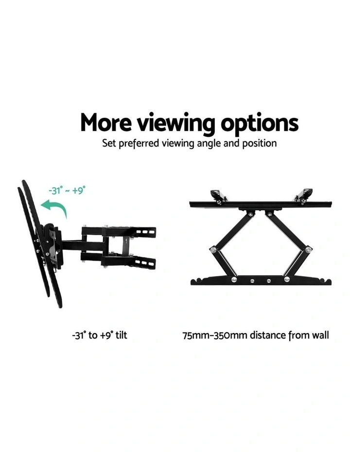 TV Wall Mount Bracket Tilt TV-MOUN-B-DOUB-24ST image 4