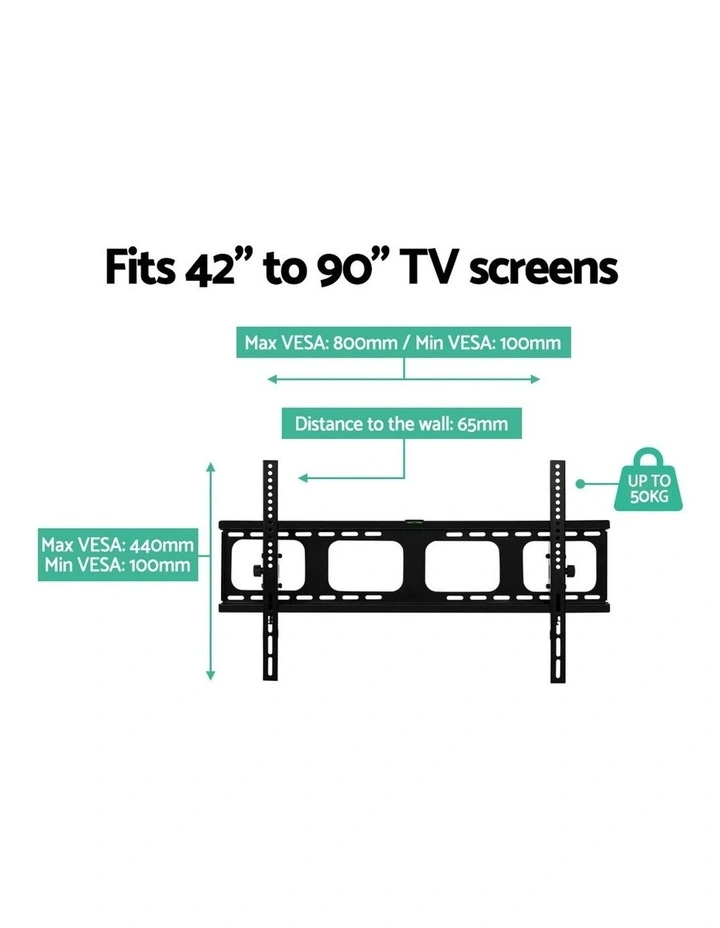 TV Wall Mount Bracket TV-MOUN-B-WALL-200BT image 5