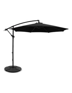 3M Umbrella w/48x48cm Base Black