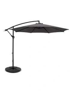 3M Umbrella w/48x48cm Base Grey