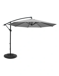 3M Umbrella w/48x48cm Base Grey