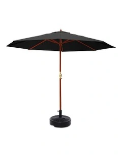 3M Umbrella With Base Black