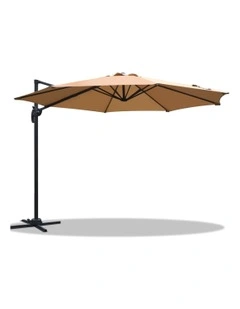 Roma Outdoor Umbrella In Beige