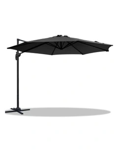 Roma Outdoor Umbrella in Black