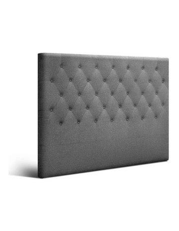 Cappi Fabric Headboard Queen In Grey