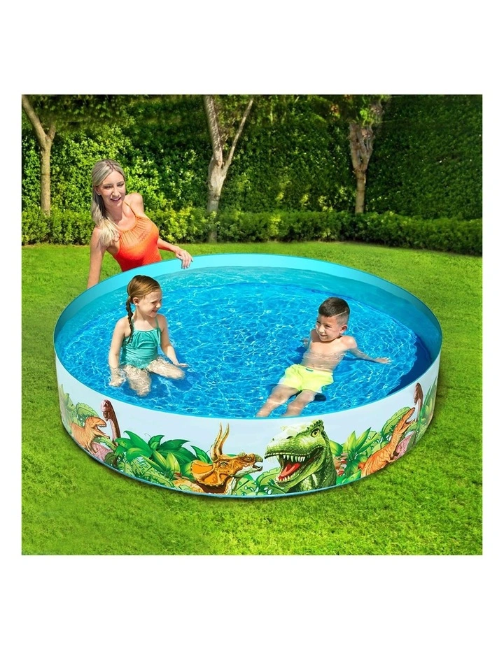 Kids Swimming Above Ground Pool in Multi image 2
