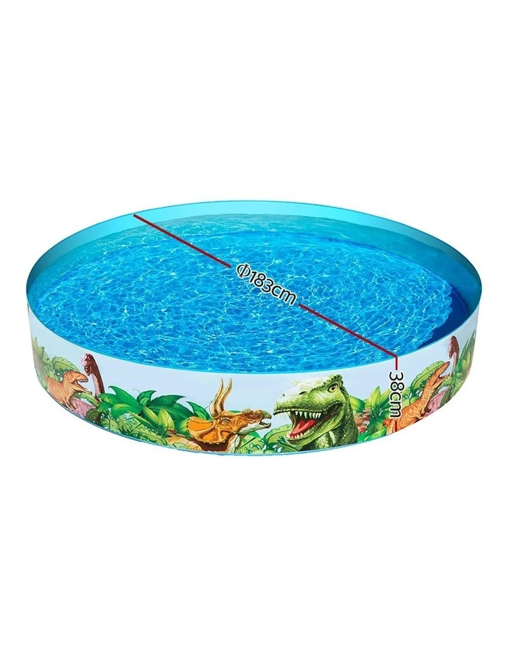 Kids Swimming Above Ground Pool in Multi image 3