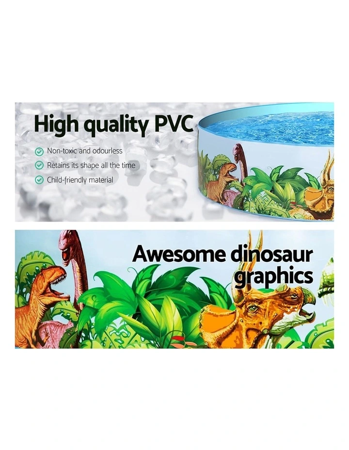 Kids Swimming Above Ground Pool in Multi image 6