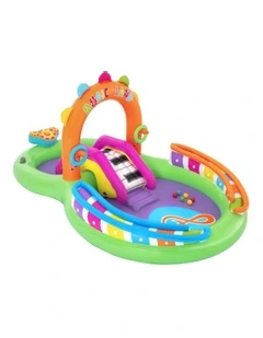 Sing Splash Play Inflatable Kids Pool in Multi