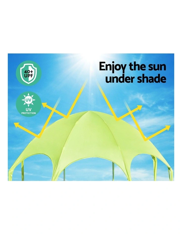 Above Ground Swimming Pool with Mist Shade in Green image 6