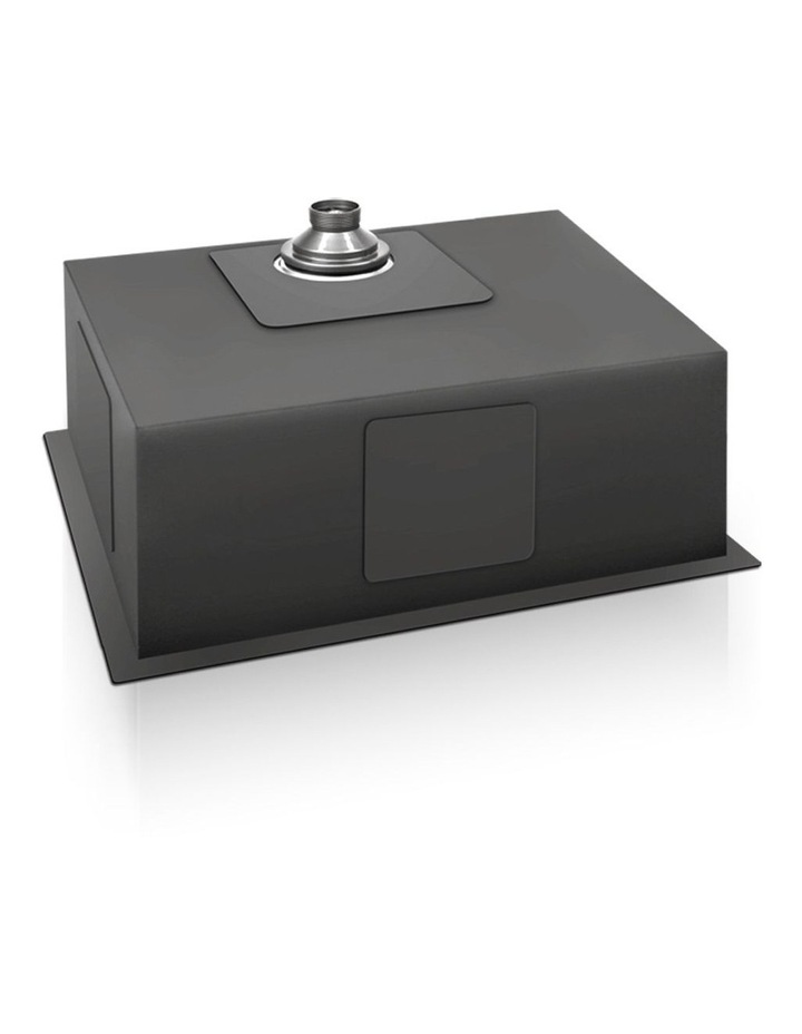 Kitchen Sink Stainless Steel 70X45CM Basin Single Bowl Laundry in Black image 5