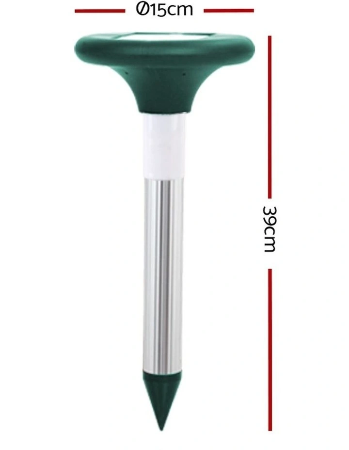 Solar Powered Snake Repeller 12 Pack in Green image 3