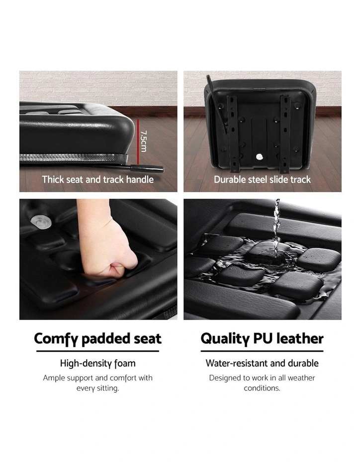 Tractor Seat in Black image 7