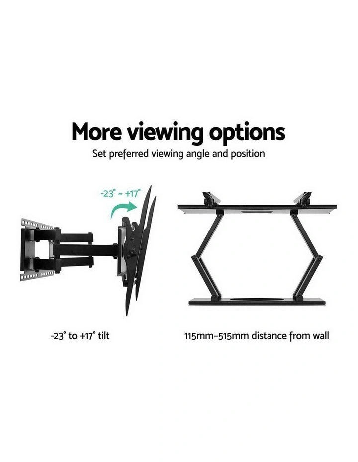 Bracket TV Wall Mount 8 -32 Inch Black image 4